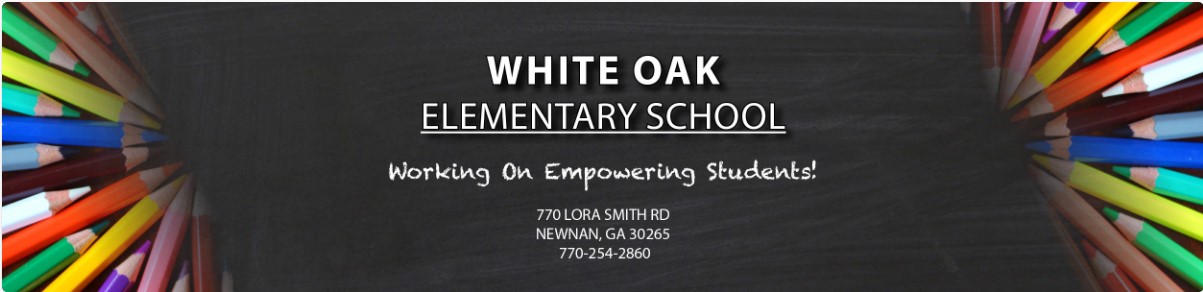 White Oak  Elementary school- Banner